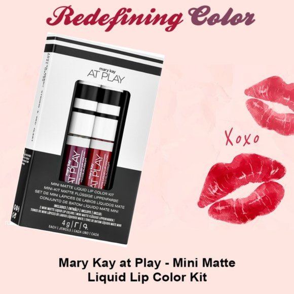 Mary Kay Other - Mary Kay at Play - Mini Matte Liquid Lip Color Kit